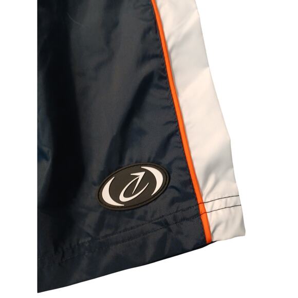 80s BIKE Coach Shorts Sz L Navy Blue New Old Stock Montgomery Wards Vntg Nylon - Picture 3 of 16